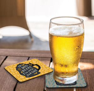 Dedicated Drinkers - Boxed Set Of 4 Coasters|Nelson Line