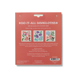 Botanical Bliss Do-It-All Dishcloths|Studio Oh!