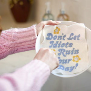 Don't Let It Ruin Your Day Do-It-All Dishcloths|Studio Oh!