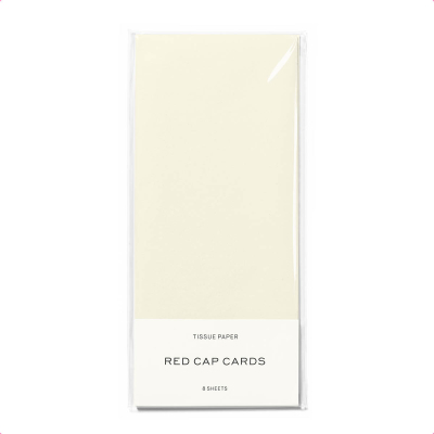 Soft White Tissue paper|Red Cap Cards