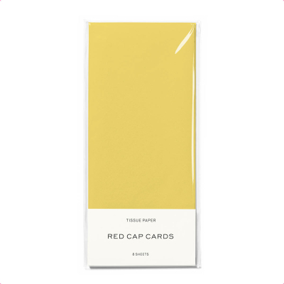 Butter Yellow Spot Tissue paper|Red Cap Cards