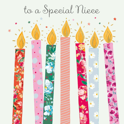 Birthday Candles Niece