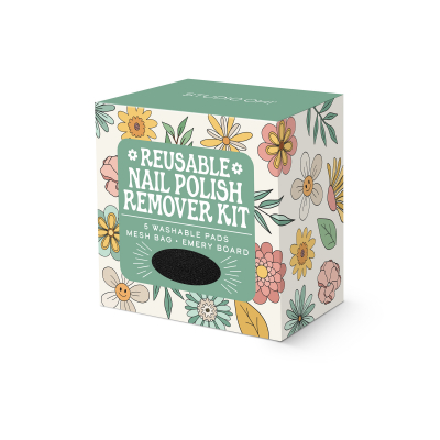 Beamin' Blooms Reusable Nail Polish Remover Kit|Studio Oh