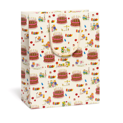 Dolly Pig Birthday Large Bag|Red Cap Cards