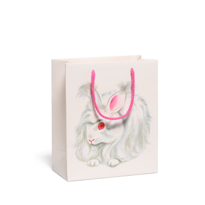 Fancy Rabbits Medium Bag|Red Cap Cards