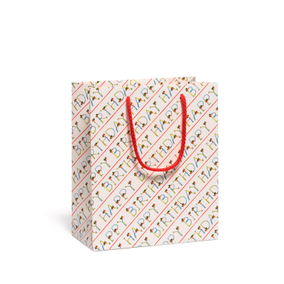 Lowly Birthday Letters Medium Bag|Red Cap Cards