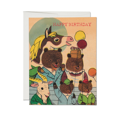 Birthday Gang Card|Red Cap Cards