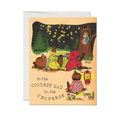 Coolest Dad Fathers Day Card|Red Cap Cards