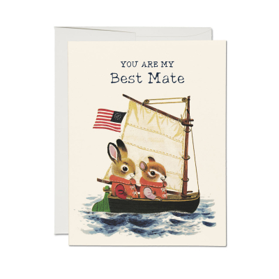 Best Mate Love Card|Red Cap Cards