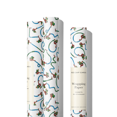 Lowly Shapes Wrap Roll|Red Cap Cards