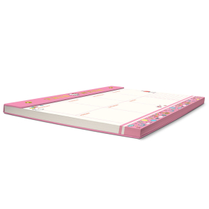 Hello Kitty College Letters Weekly Desk Pad