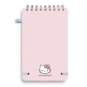 Hello Kitty Classic Pink Top-Spiral Notebook