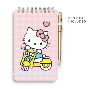 Hello Kitty Classic Pink Top-Spiral Notebook