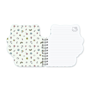 Hello Kitty Classic Blue Die-Cut Spiral Notebook