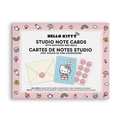 Hello Kitty Classic Pink Studio Note Cards