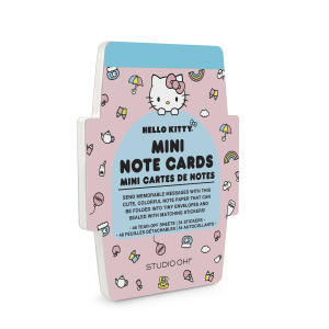 Hello Kitty Classic Pink Mini Note Cards