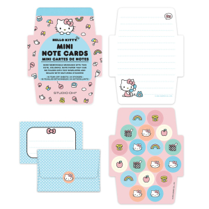 Hello Kitty Classic Pink Mini Note Cards