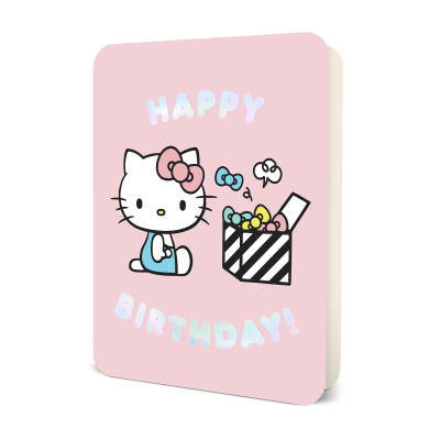 Hello Kitty Happy Birthday Deluxe Greeting Card