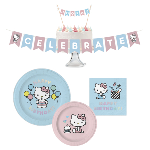 Hello Kitty Happy Birthday Paper Party Pack