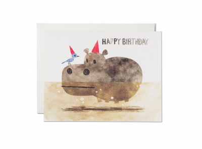 Bird And Hippo|Red Cap Cards