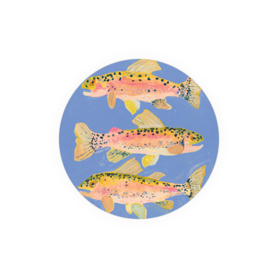 Three Fish Coaster|Seedlings