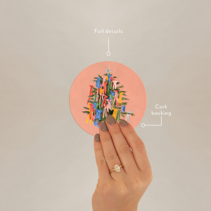 Christmas Bows Coaster|Seedlings