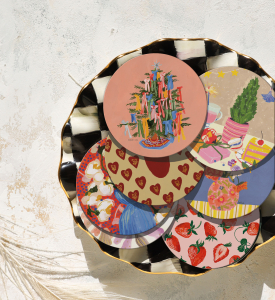 Christmas Bows Coaster|Seedlings