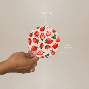 Strawberries Coaster|Seedlings