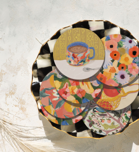 Sweet Comfort Round Coaster|Seedlings