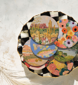 Desert Moonlight Round Coaster|Seedlings