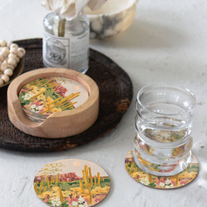 Desert Moonlight Round Coaster|Seedlings