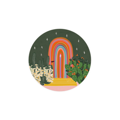 Rainbow Door Coaster|Seedlings