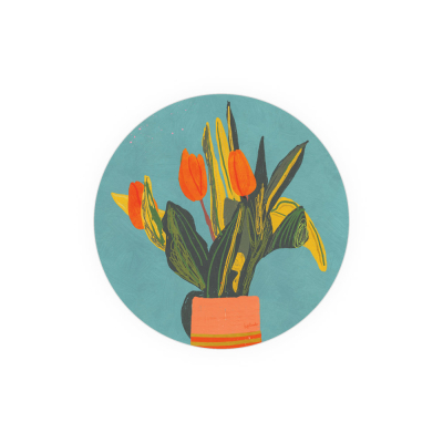 Tulips Coaster|Seedlings