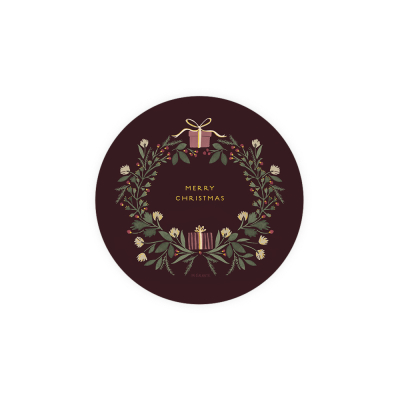 Christmas Wreath Coaster|Seedlings