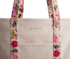 Garden Party Canvas Carry All|Rifle Paper