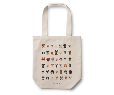 Dog Days Canvas Tote Bag|Rifle Paper