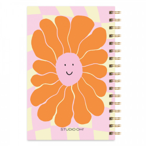 Just for Grins Medium Spiral Notebook|Studio Oh