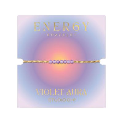 Violet Aura Energy Bracelet|Studio Oh!