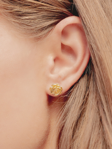 Rose Bloom Earrings|Studio Oh!