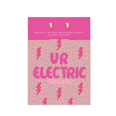 U R Electric Good Day Earrings|Studio Oh!