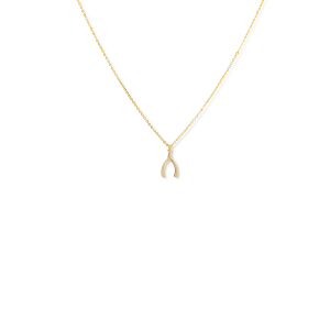 Wishbone Lucky You Necklace|Studio Oh!