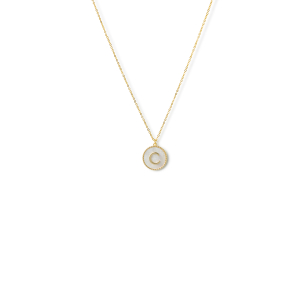 Courageous Monogram Necklace|Studio Oh!