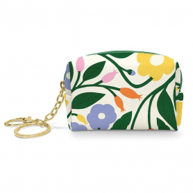 Floral Bliss Key Chain Pouch|Studio Oh