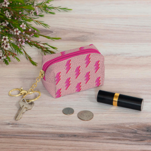 Charged Up Key Chain Pouch|Studio Oh