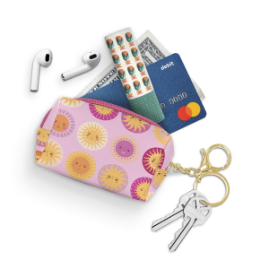 On the Sunny Side Key Chain Pouch|Studio Oh!