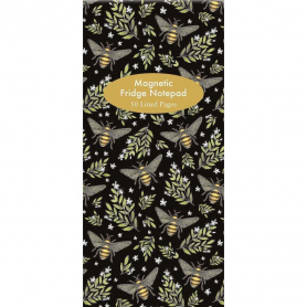 MAGNETIC NOTEPAD Bee Pattern|Museums & Galleries