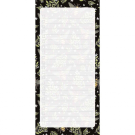 MAGNETIC NOTEPAD Bee Pattern