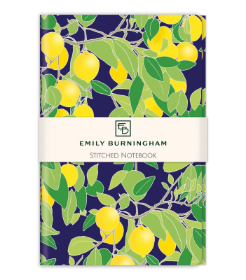 NOTEBOOK Stitched Lemon Grove