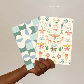 Western Toile Notebook Set|Seedlings