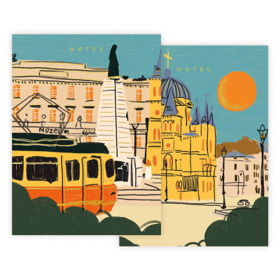 City Tour Notebook Set|Seedlings